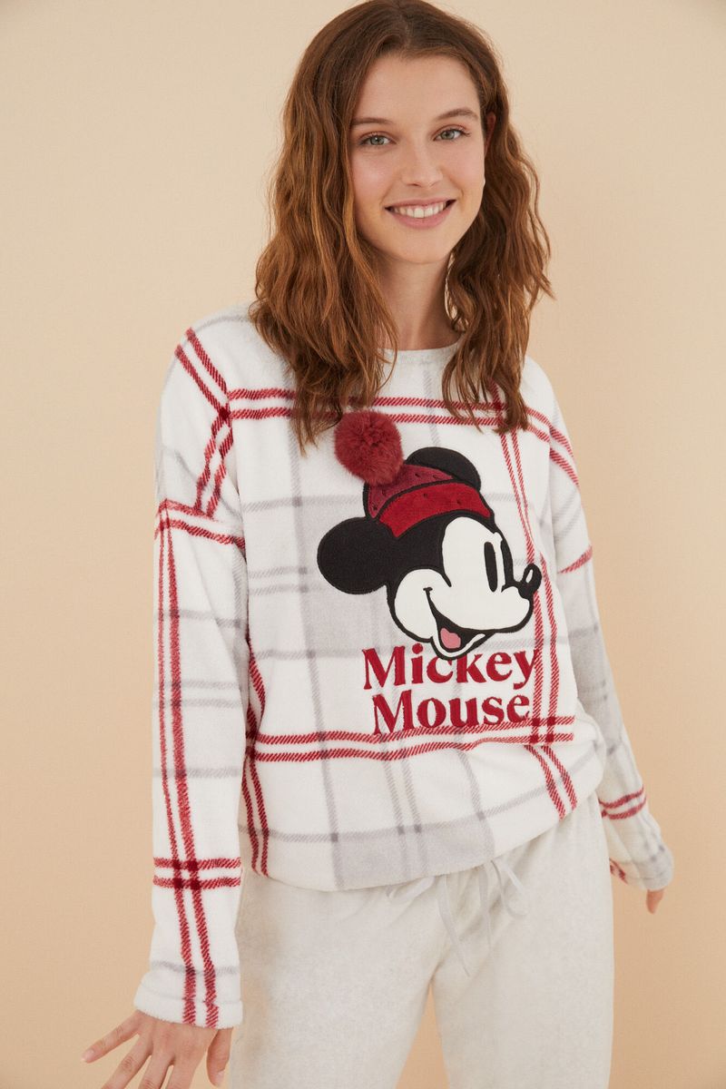 Pijama polar 3D Mickey Mouse