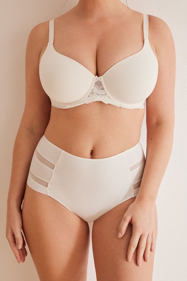 Panty reductor alto blanco tul