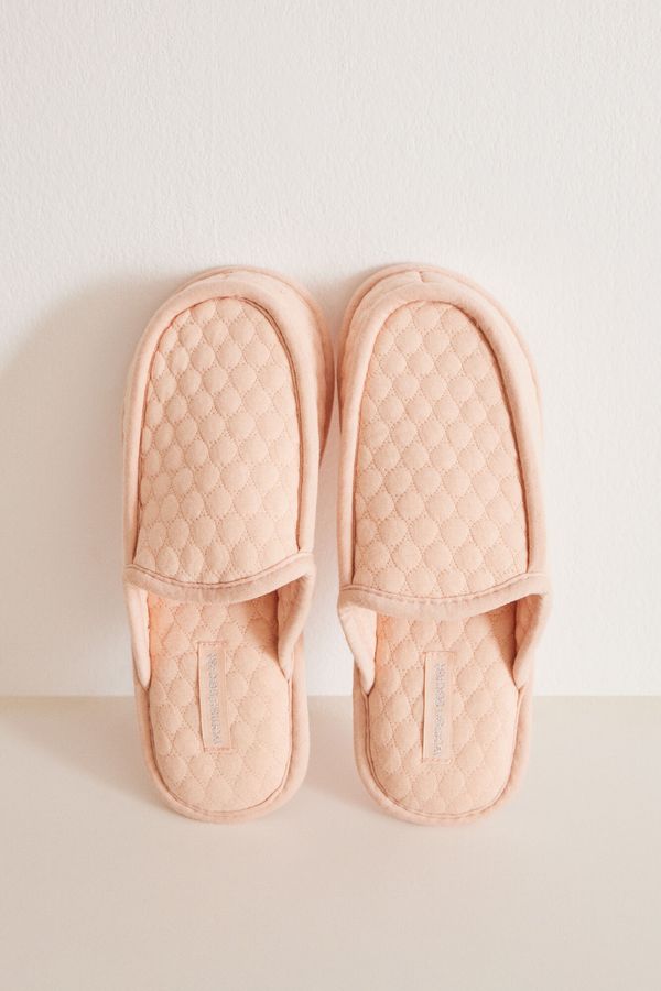 Pantuflas casa guatiné rosado