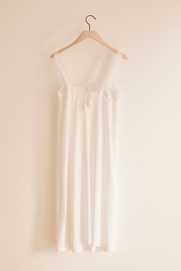 Camisón de lactancia blanco maternity