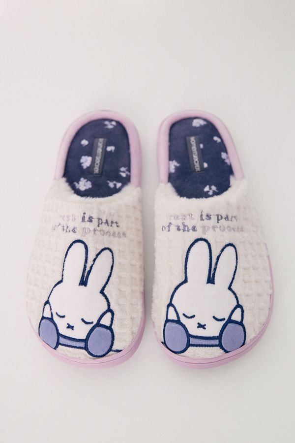 Pantuflas tipo ducha Snoopy