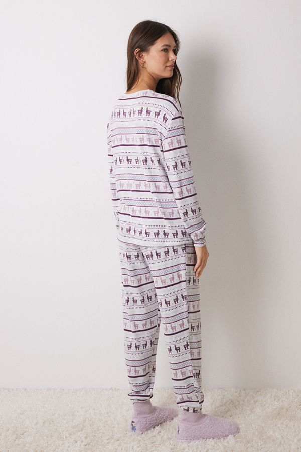 Pijama larga canalé supersoft Mafalda