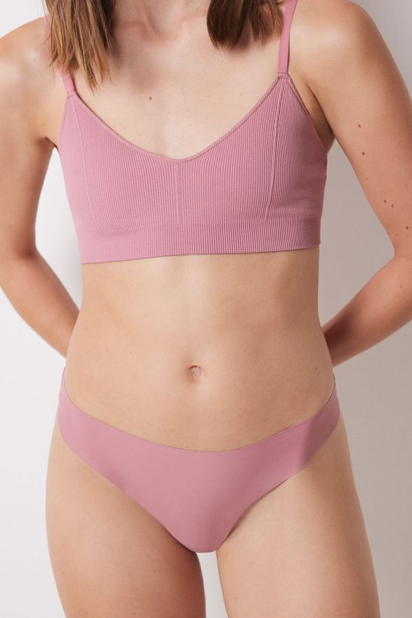 Pack 3 panties clásicos microfibra rosado
