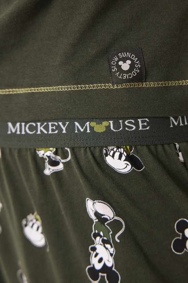 Pijama larga algodón Mickey & Minnie