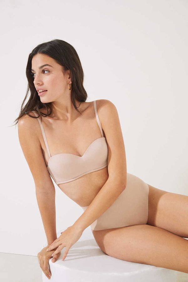 MAGICAL Brasier sin tirantes push up microfibra COPA-A