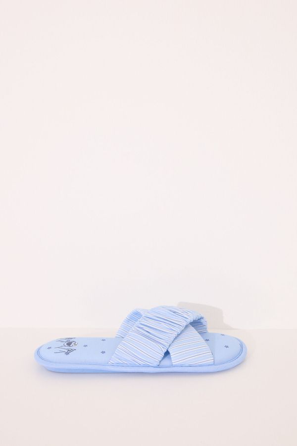 Pantuflas abiertas casa "Plaza Sésamo"