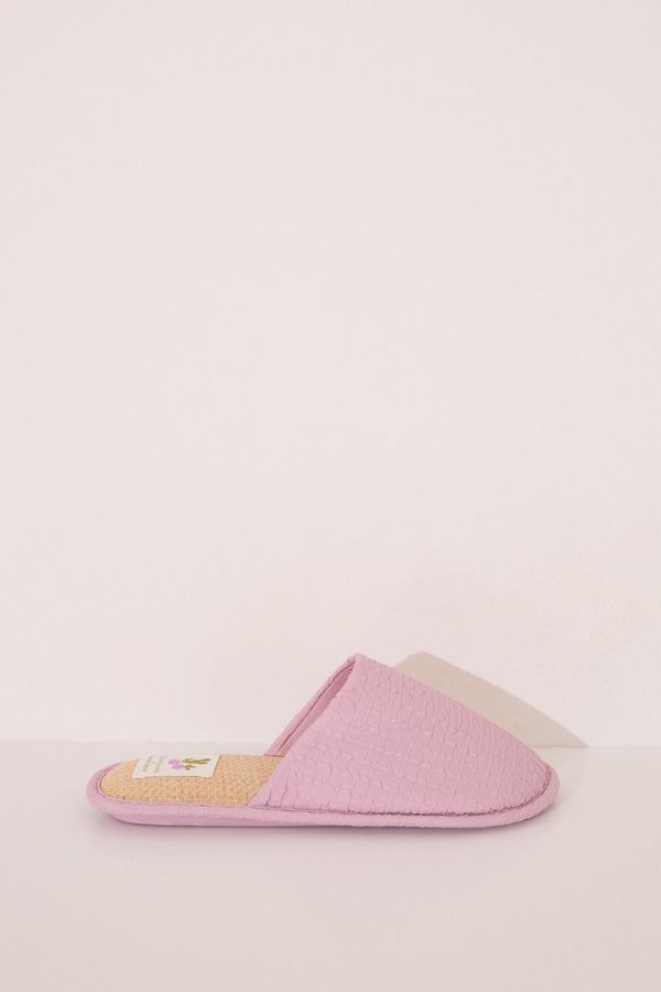 Pantuflas color rosado