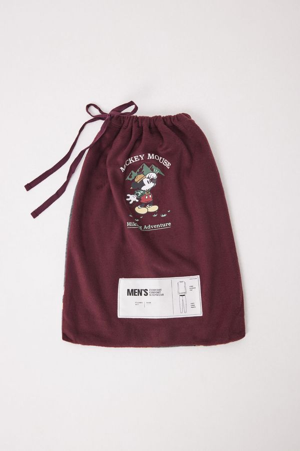 Pijama larga hombre polar "Mickey Mouse"