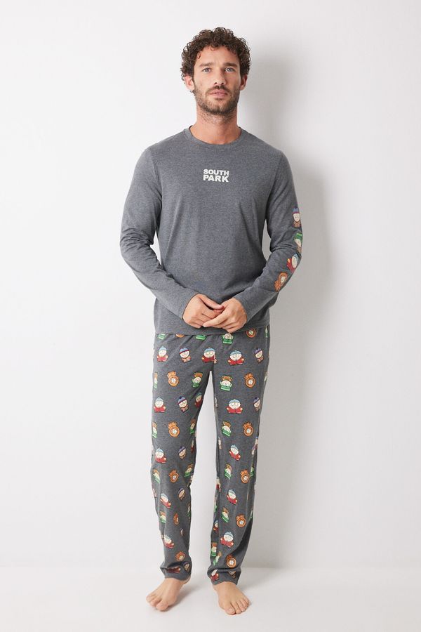 Pijama larga hombre algodón South Park
