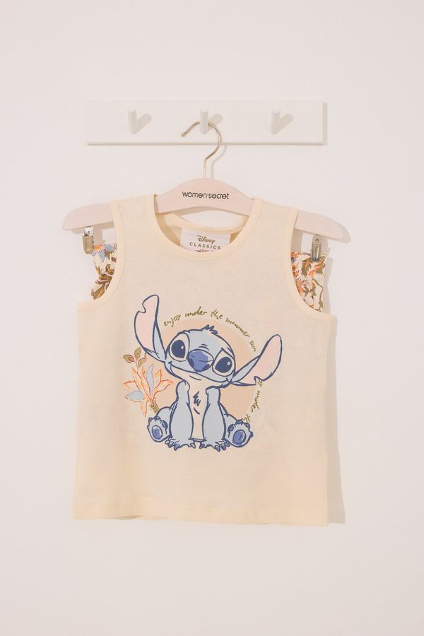 Pijama corta infantil Lilo&Stitch algodón