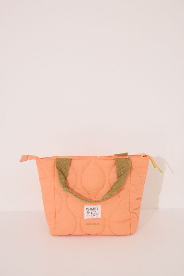 Bolsa térmica porta alimentos Snoopy nylon acolchado