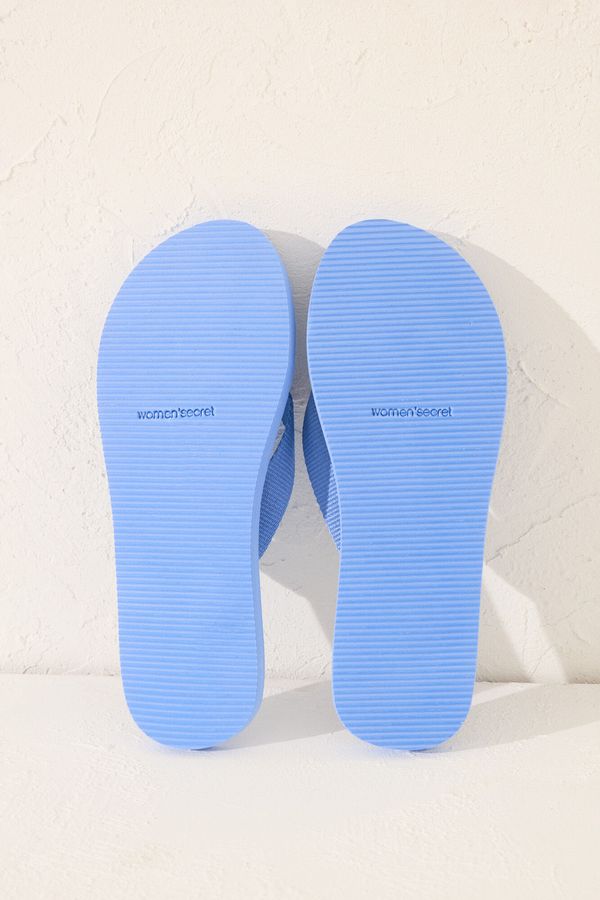 Chanclas Garfield azul