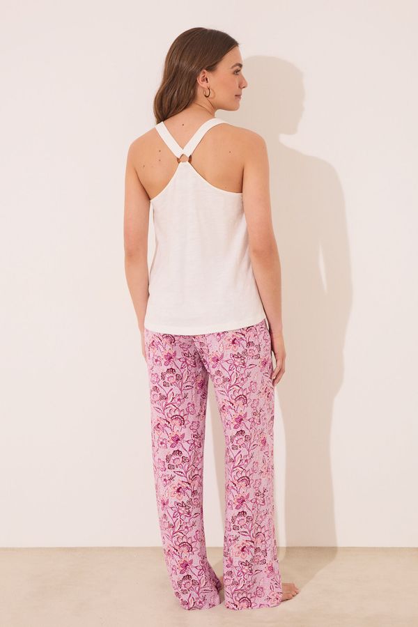 Top tirantes 100% algodón blanco