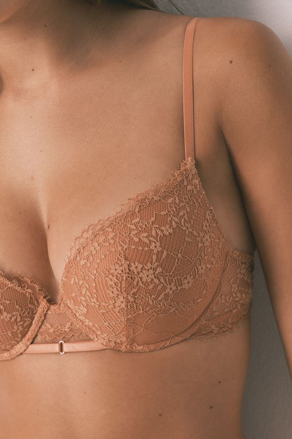 Brasier push up GORGEOUS encaje naranja COPA-B