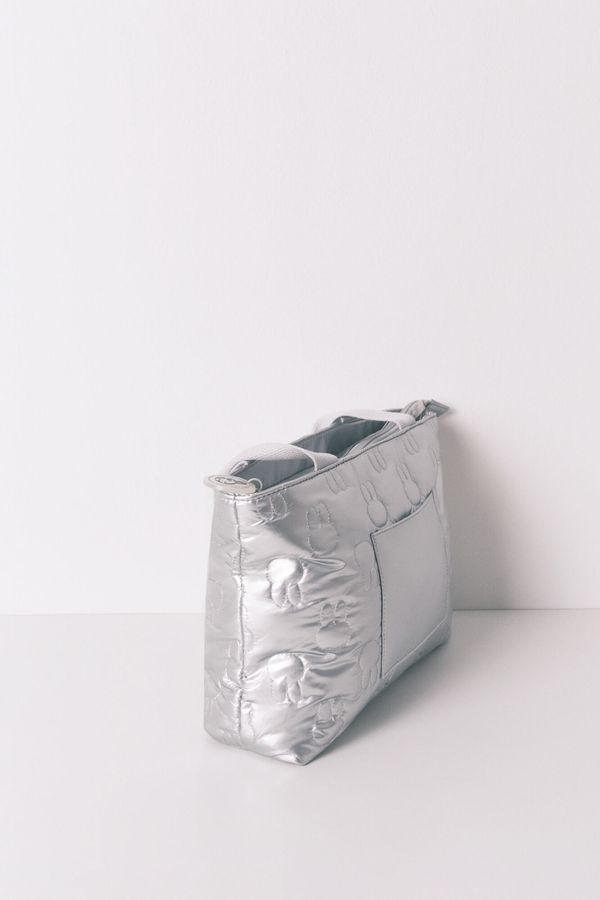 Neceser maletín Miffy metalizado