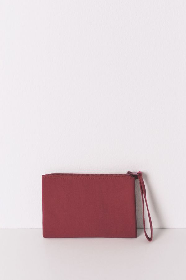 Monedero mini nylon rojo