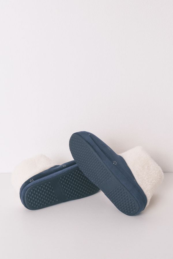 Pantuflas bota azul Hogwarts lurex